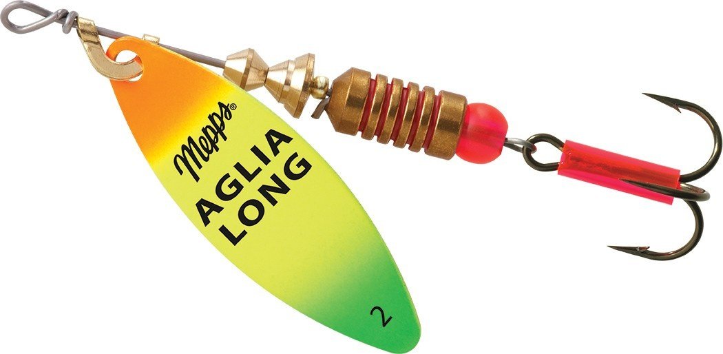 Блесна Mepps Блесна AGLIA LONG OR,TIGER №2 7гр, 102528 1 шт купить,NaN