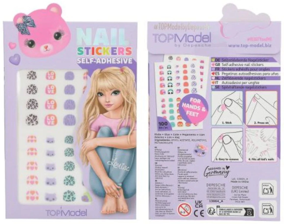 Наклейки на ногти TOPModel Self-Adhesive накладные ногти 3+ купить,NaN