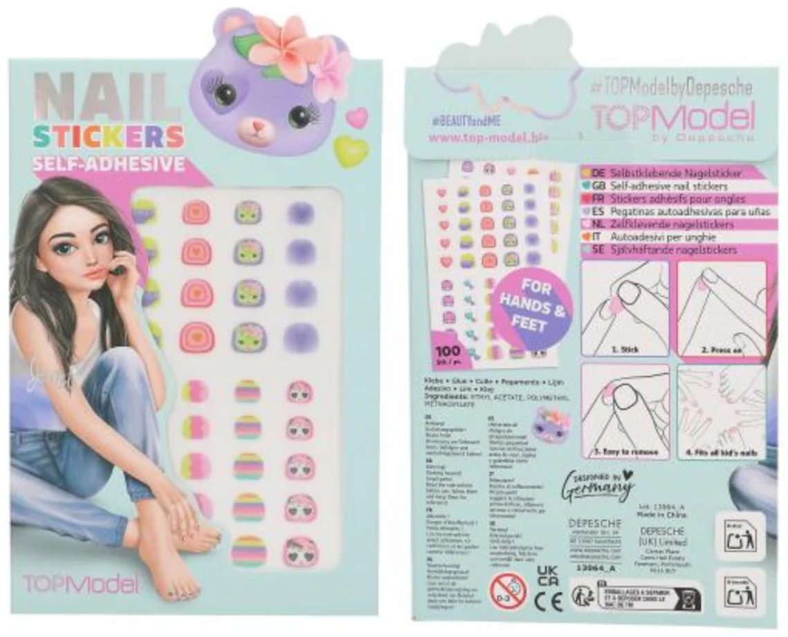 Наклейки на ногти TOPModel Self-Adhesive накладные ногти 3+ купить,NaN
