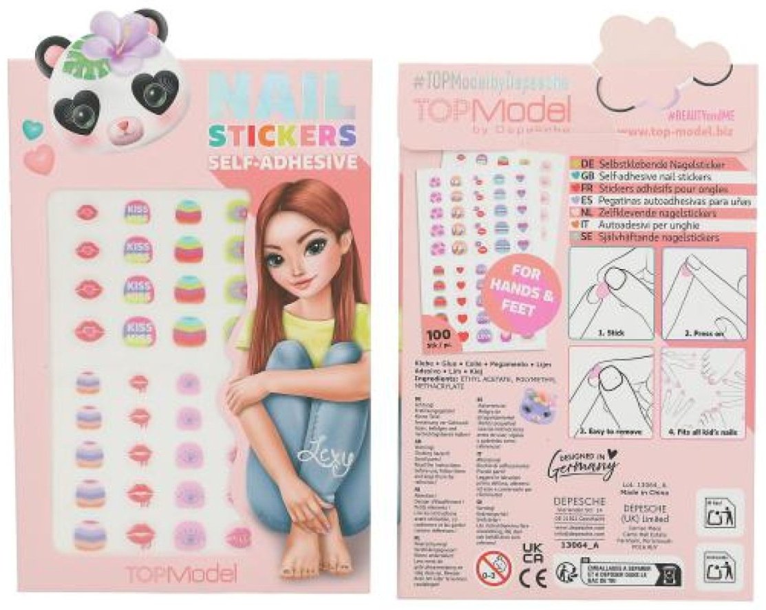 Наклейки на ногти TOPModel Self-Adhesive накладные ногти 3+ купить,NaN