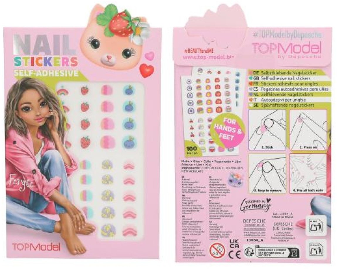 Наклейки на ногти TOPModel Self-Adhesive накладные ногти 3+ купить,NaN