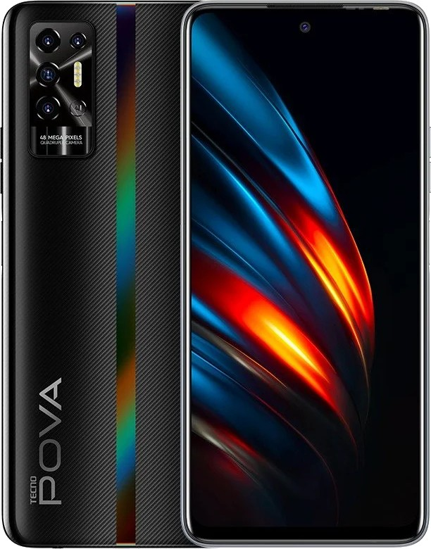 Смартфон Tecno Pova 2 4/128GB Black купить,NaN