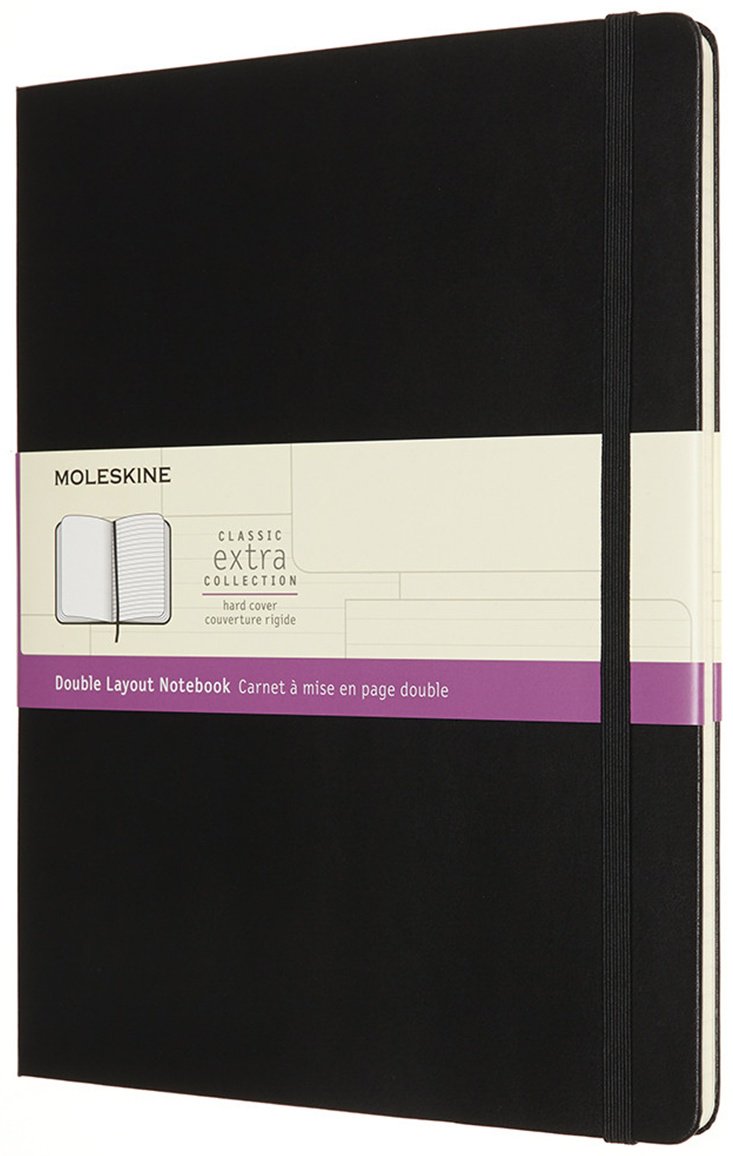 Блокнот Moleskine Однотонный, A5, 96 л, черный купить,NaN