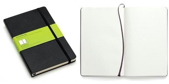 Блокнот Moleskine Classic, A5, 240 л, без линовки купить,NaN