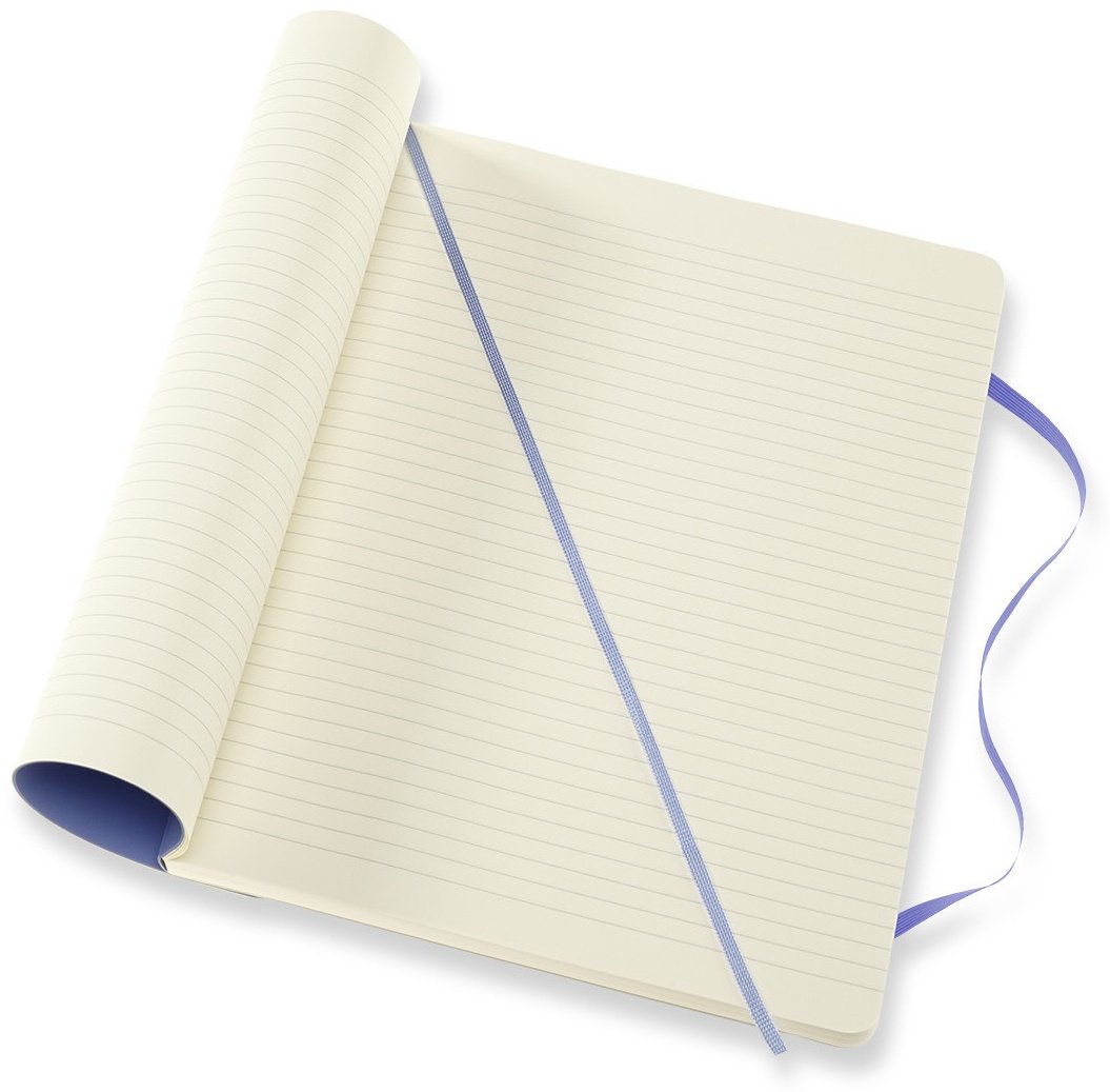 Блокнот Moleskine гортензия голубая, A5, 192 л, линейка купить,NaN