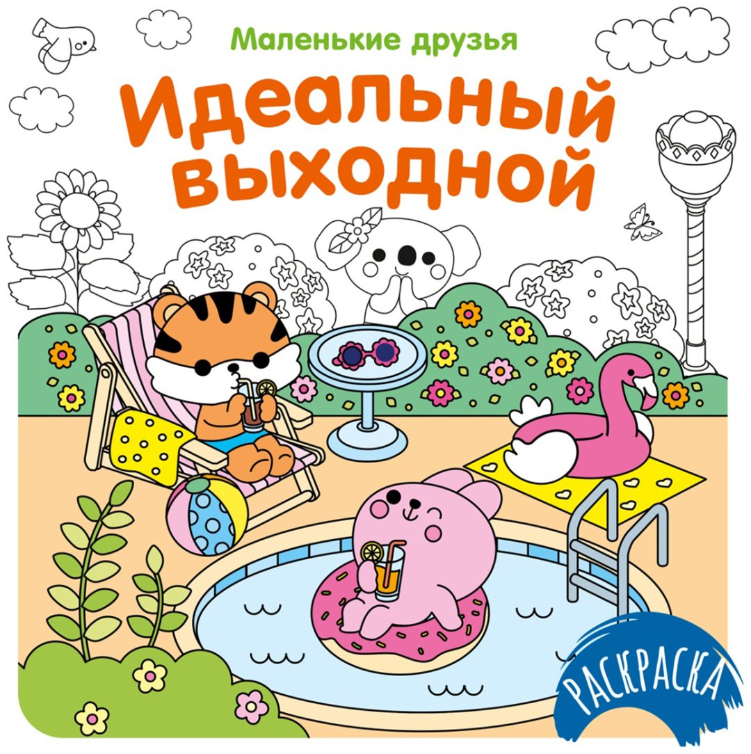 Раскраска Махаон Идеальный выходной купить,NaN