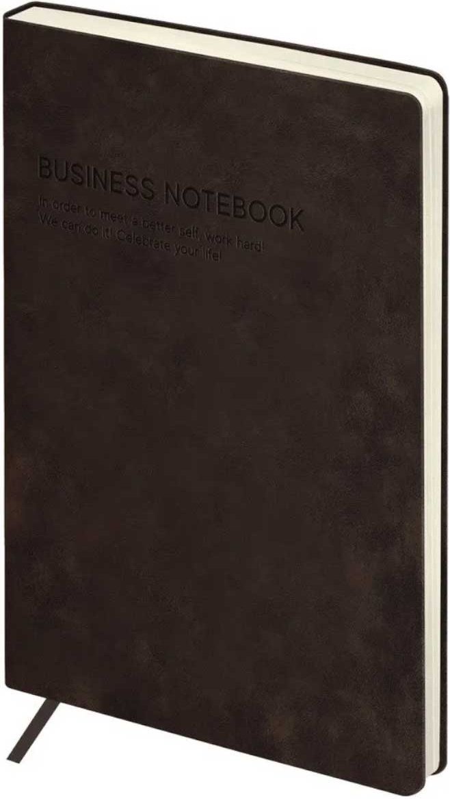 Ежедневник BG Business, A5, 136 л, коричневый купить,NaN