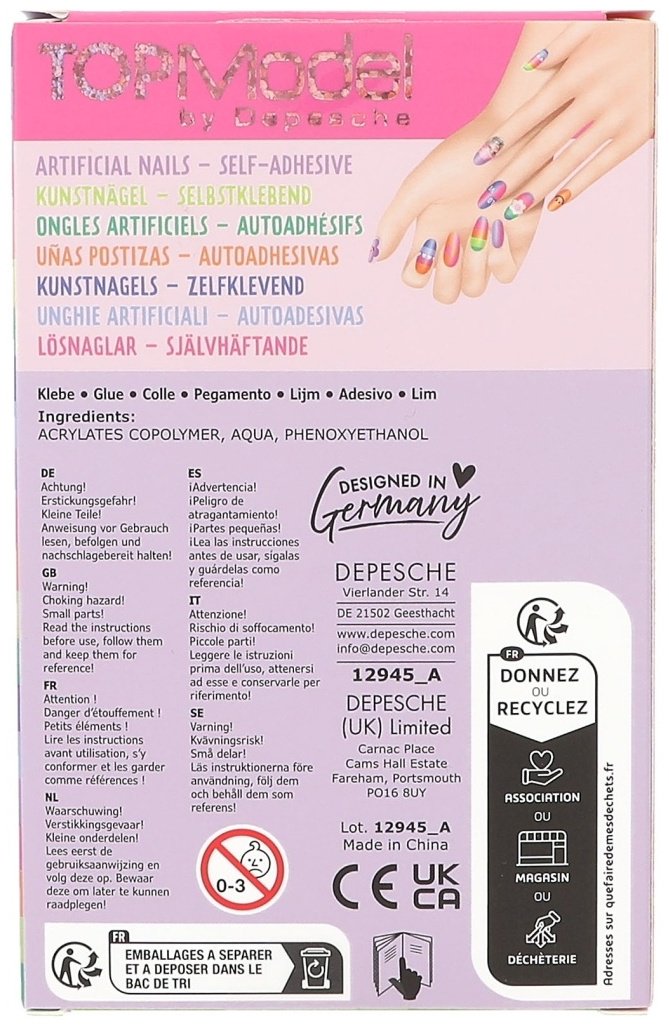 Depesche TOPModel JOY накладные ногти 5+ купить,NaN