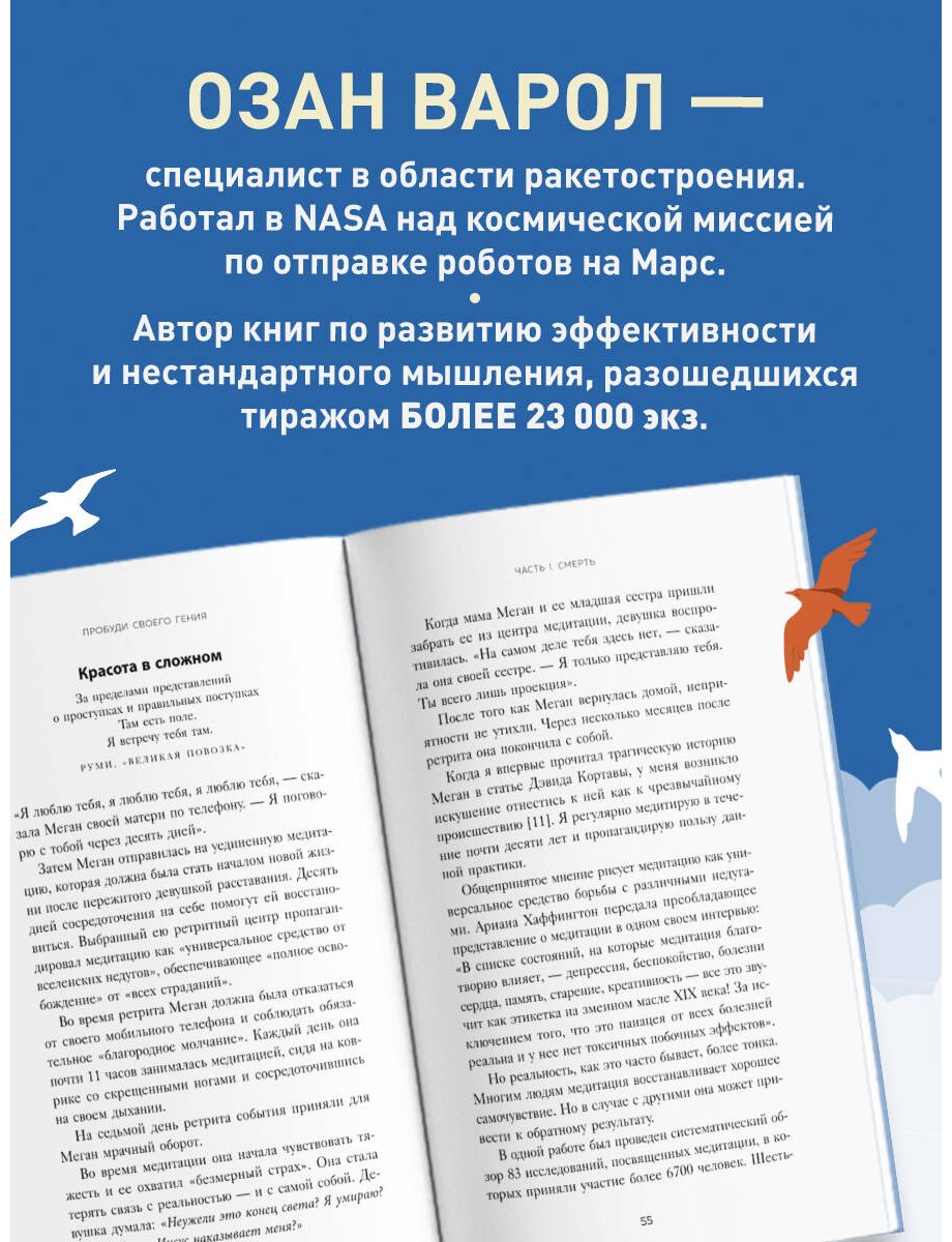 Книга Варол О.: Пробуди своего гения. Как избавиться от шаблонного мышления, вернуть внимание и мыслить нестандартно купить,NaN
