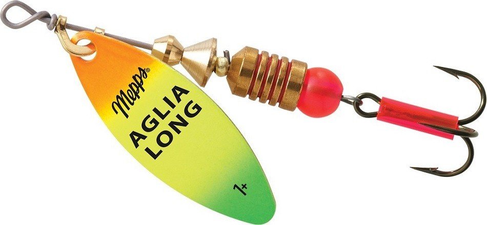 Блесна Mepps Блесна AGLIA LONG OR,TIGER №1+ 5,5гр, 102527 1 шт купить,NaN