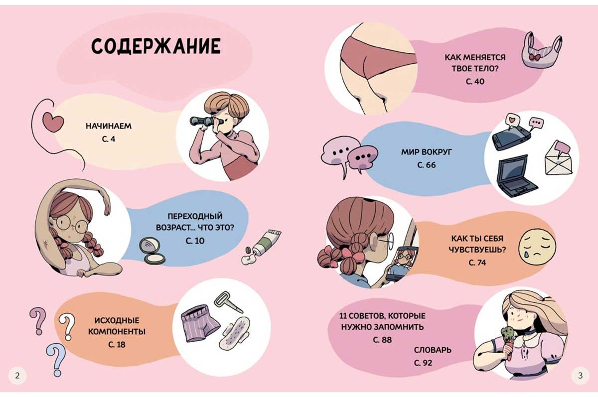 Книга Маркези Д., Палацетти Ф.: Моё тело меняется. Путеводитель по пубертату для девочек и мальчиков купить,NaN