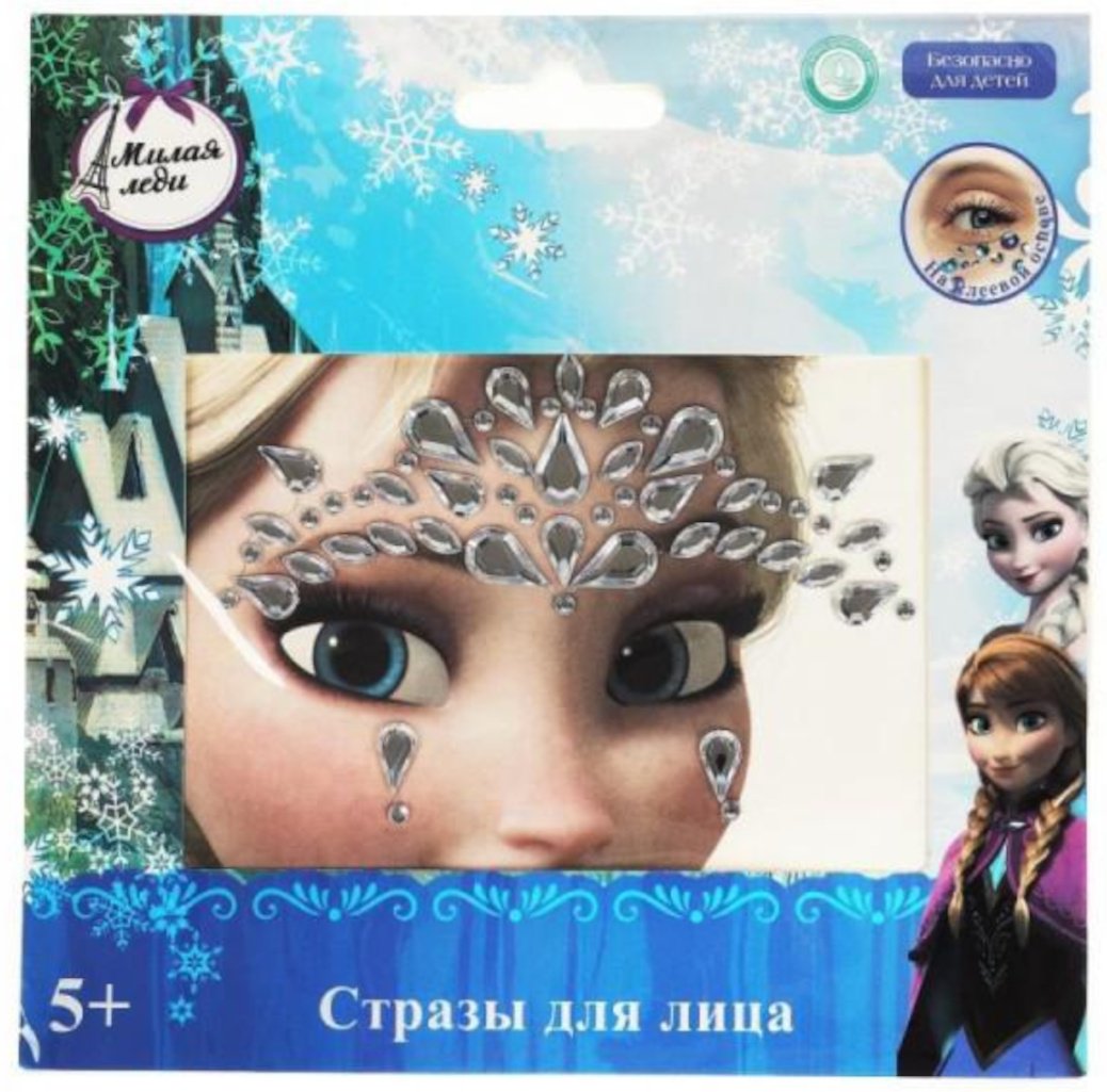 Наклейка на лицо МИЛАЯ ЛЕДИ 1 шт купить,NaN