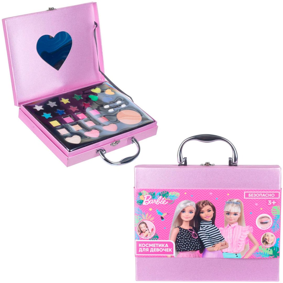 МИЛАЯ ЛЕДИ Barbie. Косметика в чемодане #1, розовый набор 3+ купить,NaN