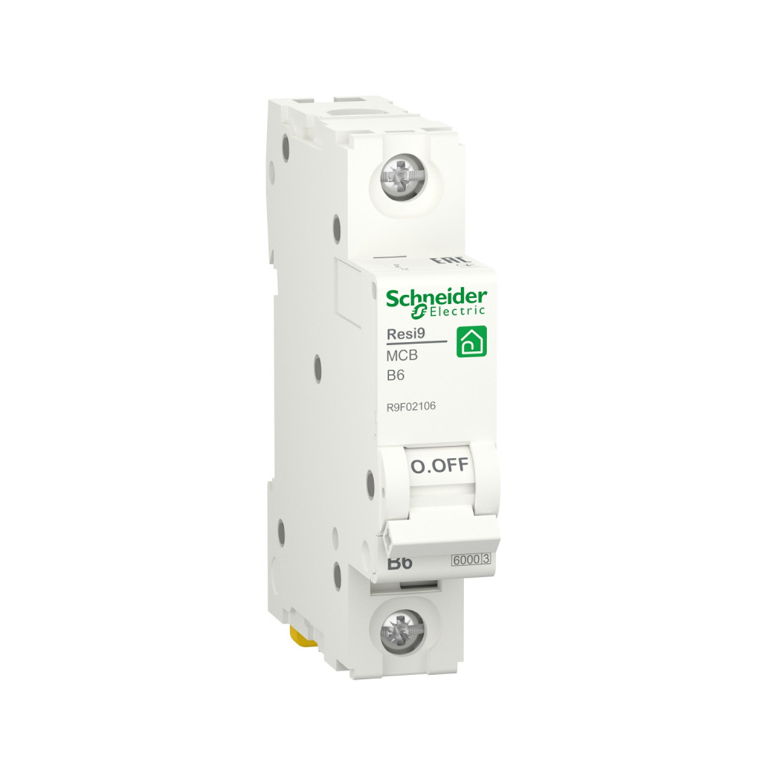 Автоматический выключатель Schneider Electric R9F02106 (АВ) 1P B 6А 6 kA купить,NaN