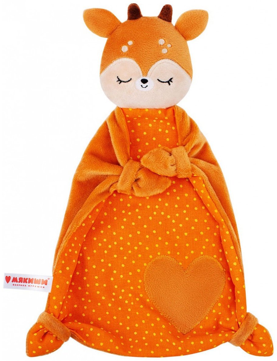 Игрушка-мялка Мякиши 614 оранжевый купить,NaN