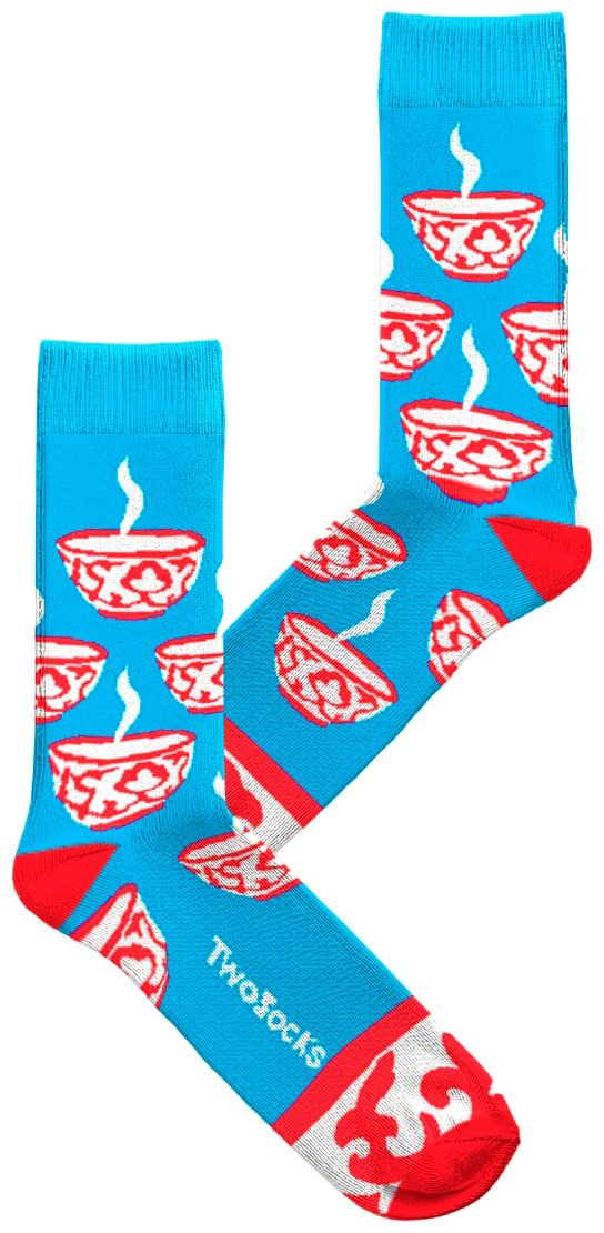 Носки TwoSocks 1 пара голубой 38 - 42 купить,NaN