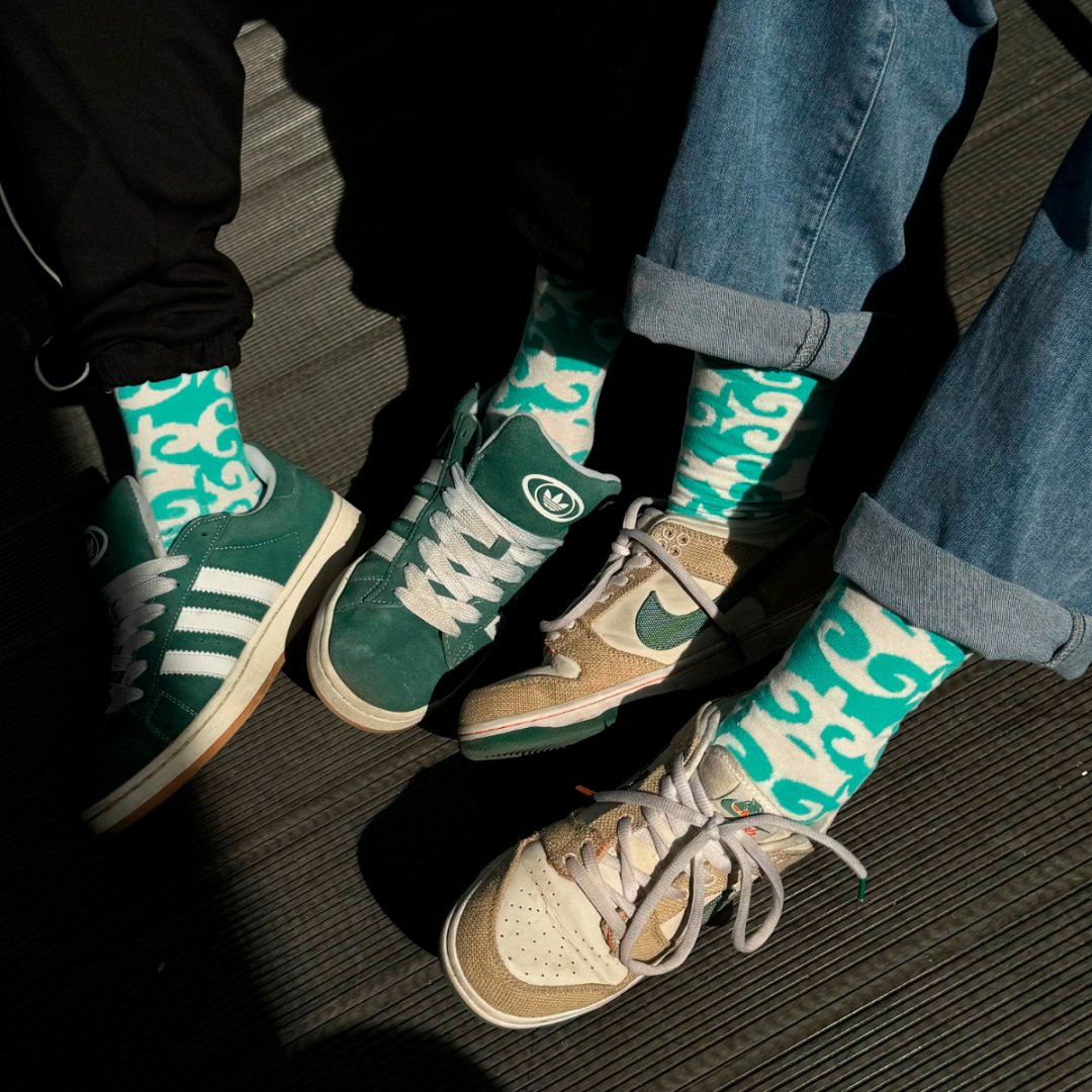 Носки TwoSocks 1 пара бирюзовый 38 - 42 купить,NaN