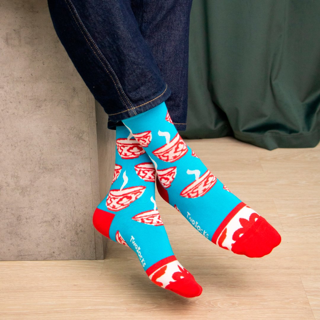 Носки TwoSocks 1 пара голубой 38 - 42 купить,NaN