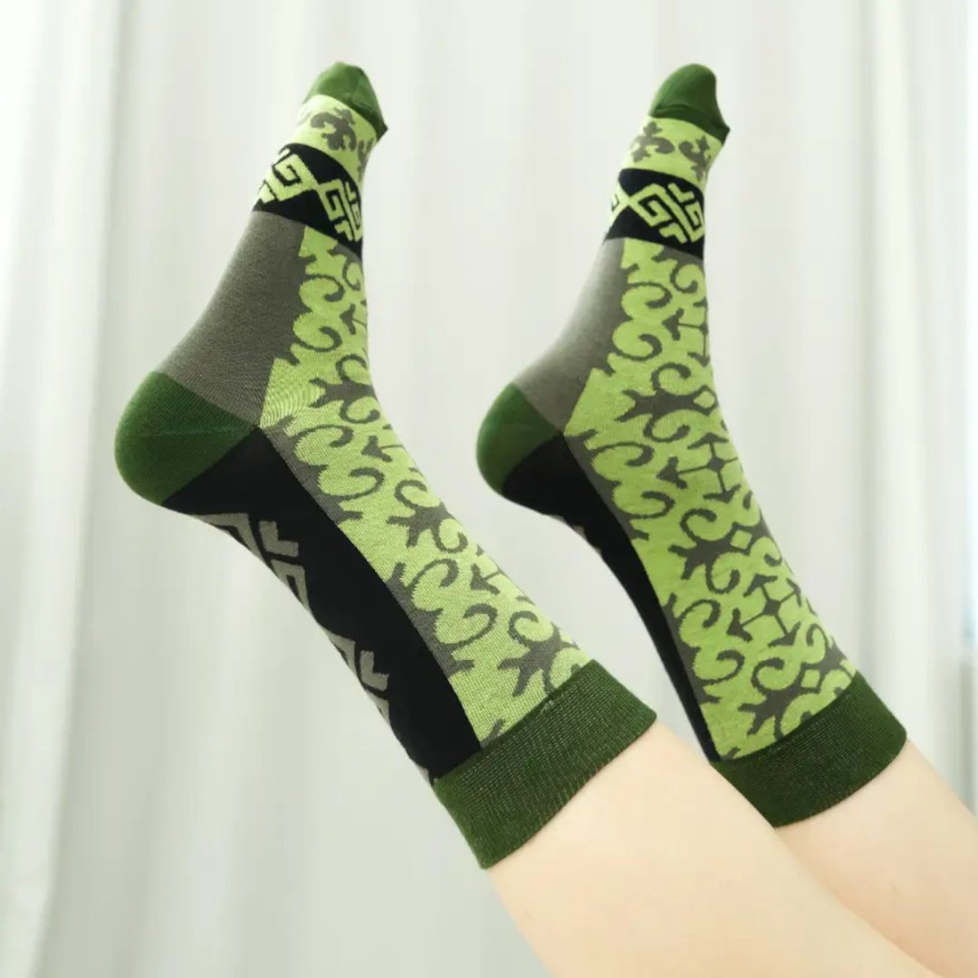 Носки TwoSocks 1 пара зеленый 38-42 купить,NaN