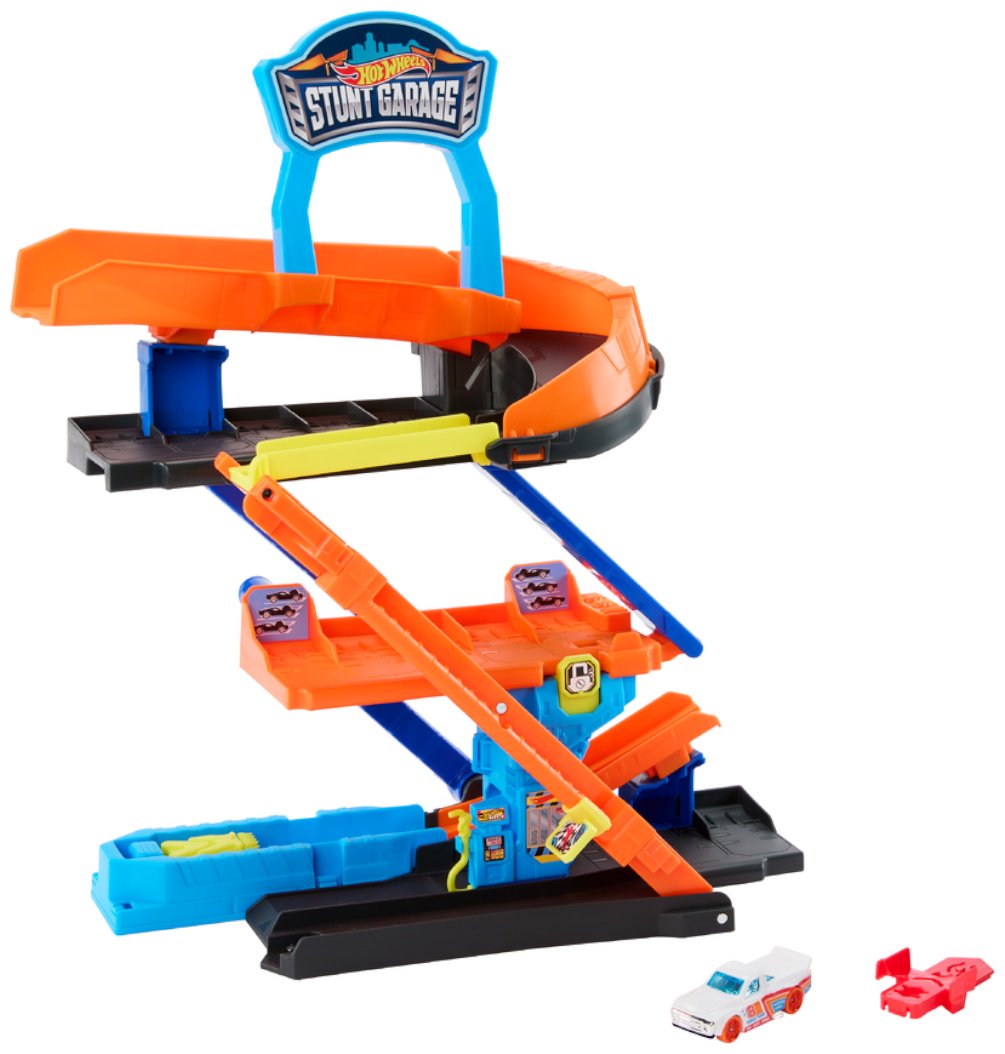 Детские треки и авторалли Hot Wheels Transforming Stunt Garage мультиколор купить,NaN