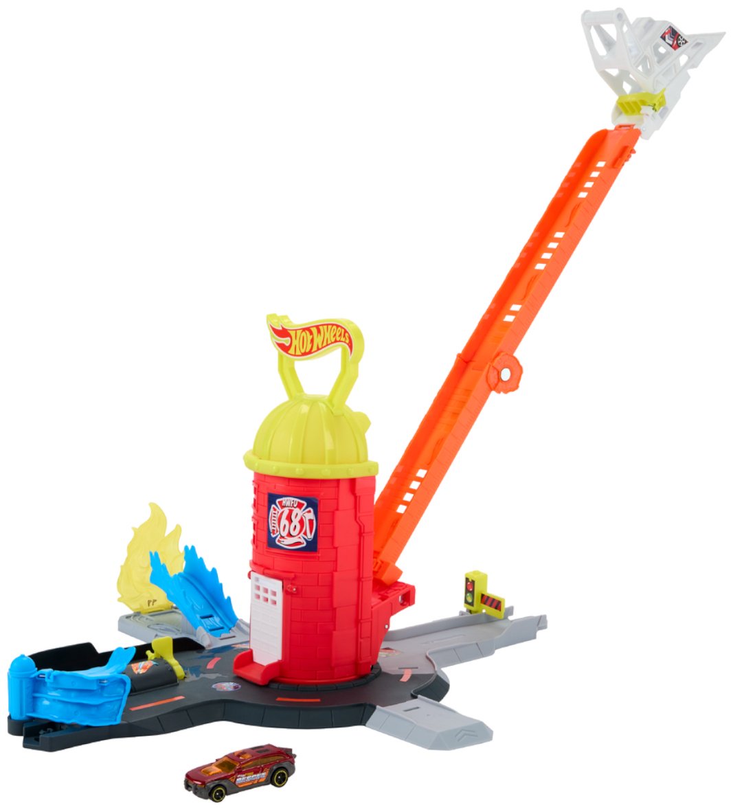 Детские треки и авторалли Hot Wheels CITY мультиколор, красный купить,NaN