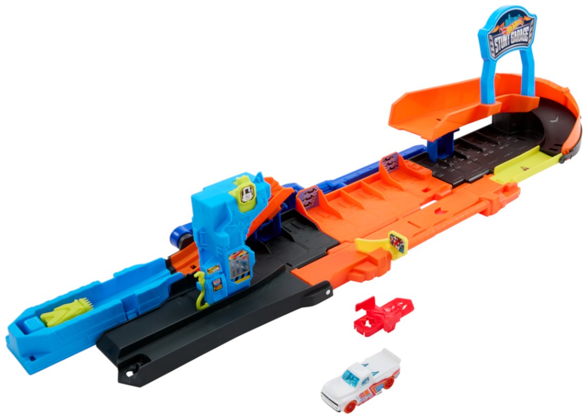 Детские треки и авторалли Hot Wheels Transforming Stunt Garage мультиколор купить,NaN
