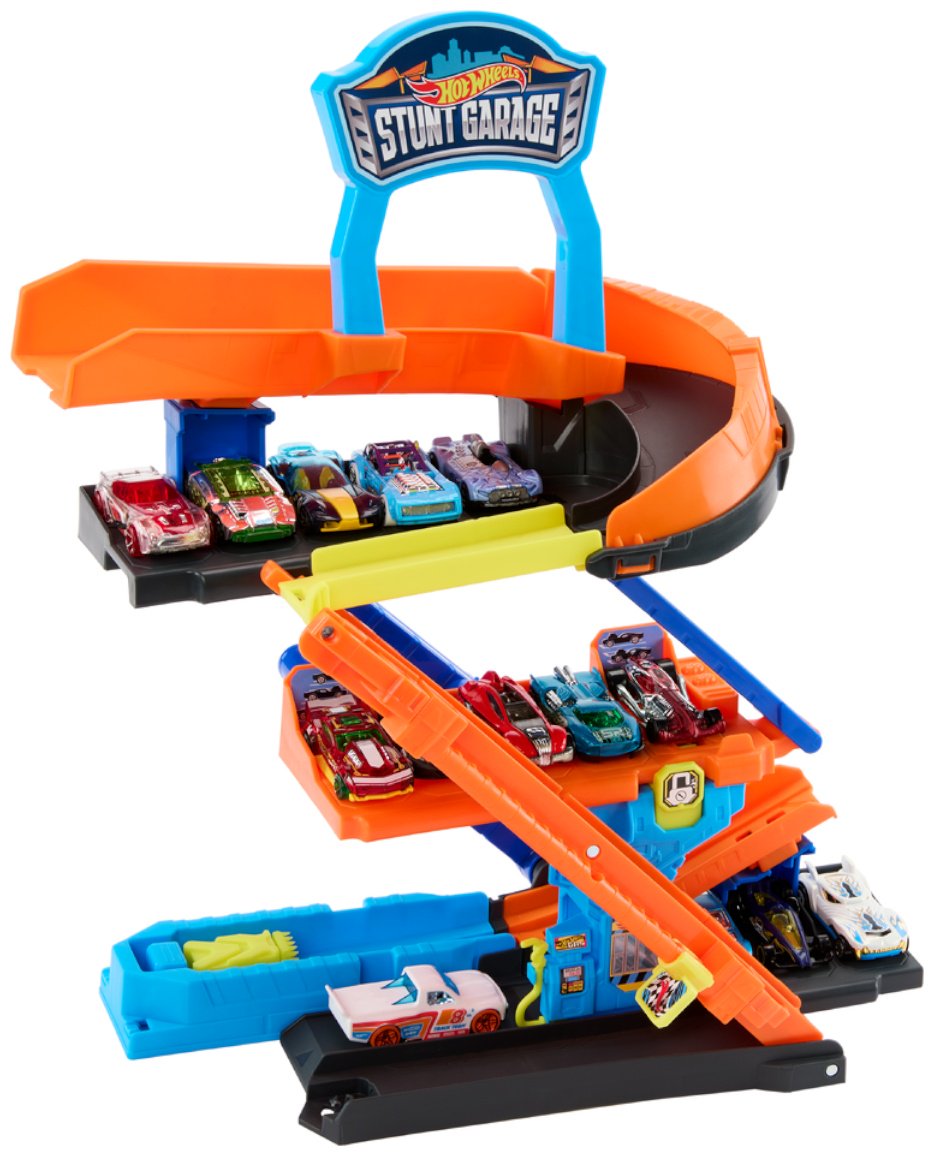 Детские треки и авторалли Hot Wheels Transforming Stunt Garage мультиколор купить,NaN