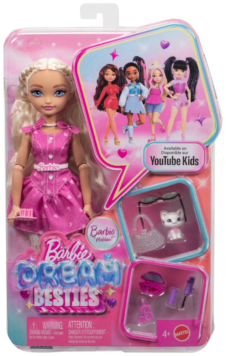 Кукла-модель Barbie Barbie Dream Besties «Малибу» 29 см купить,NaN