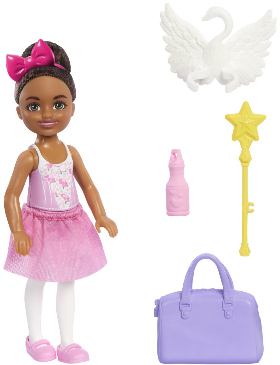 Кукла-модель Barbie Челси изучает профессии, балерина 14 см купить,NaN