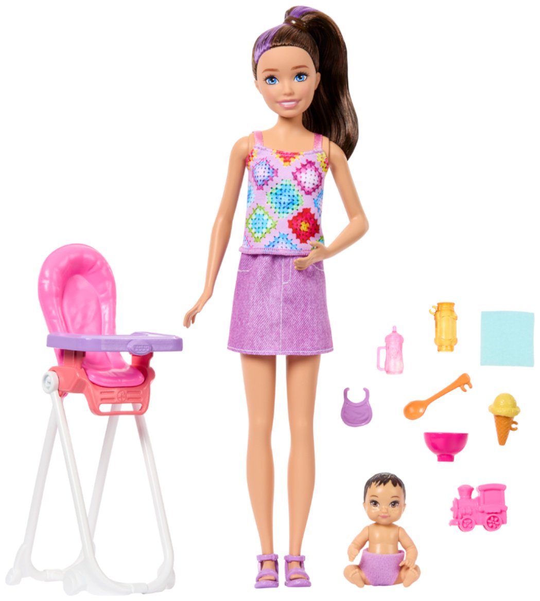 Кукла-модель Barbie Скиппер 29 см купить,NaN