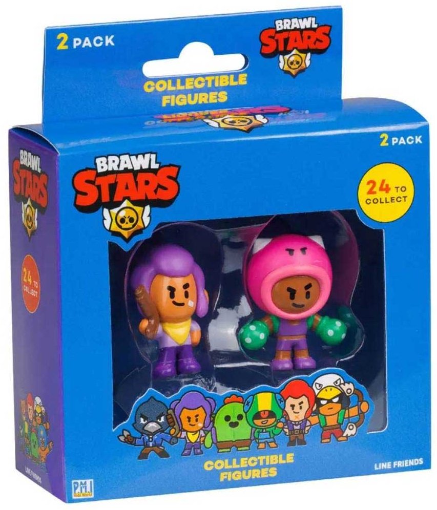 Brawl Stars Шелли и Роза 5 см 2 шт купить,NaN