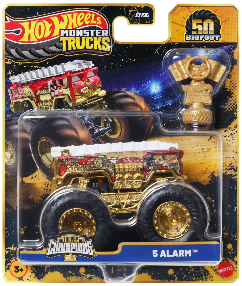 Внедорожник Hot Wheels Trophy Champions - 5 ALARM мультиколор купить,NaN