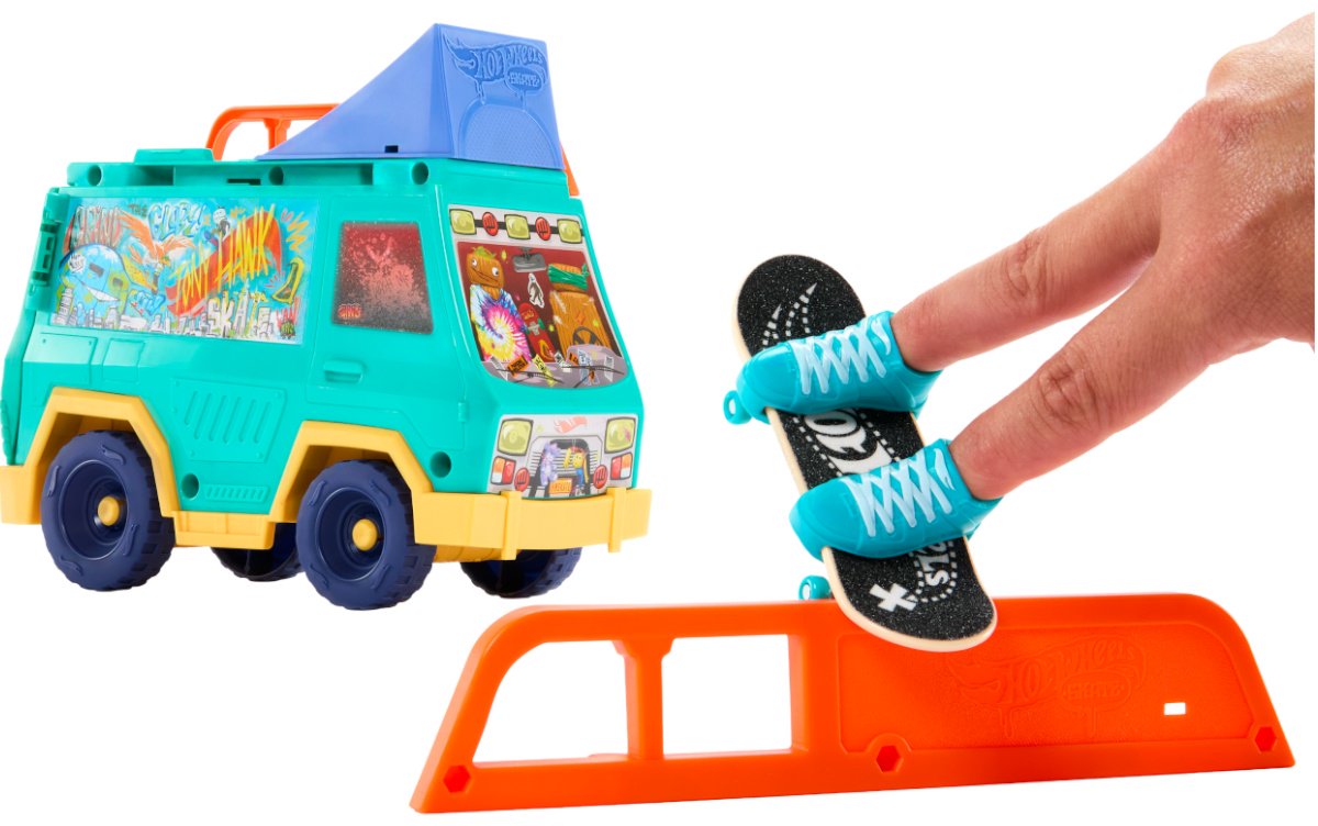 Набор Hot Wheels Skate. Вагончик для Фингербордов - ForteMarket Набор Hot Wheels Skate. Вагончик для Фингербордов купить,NaN