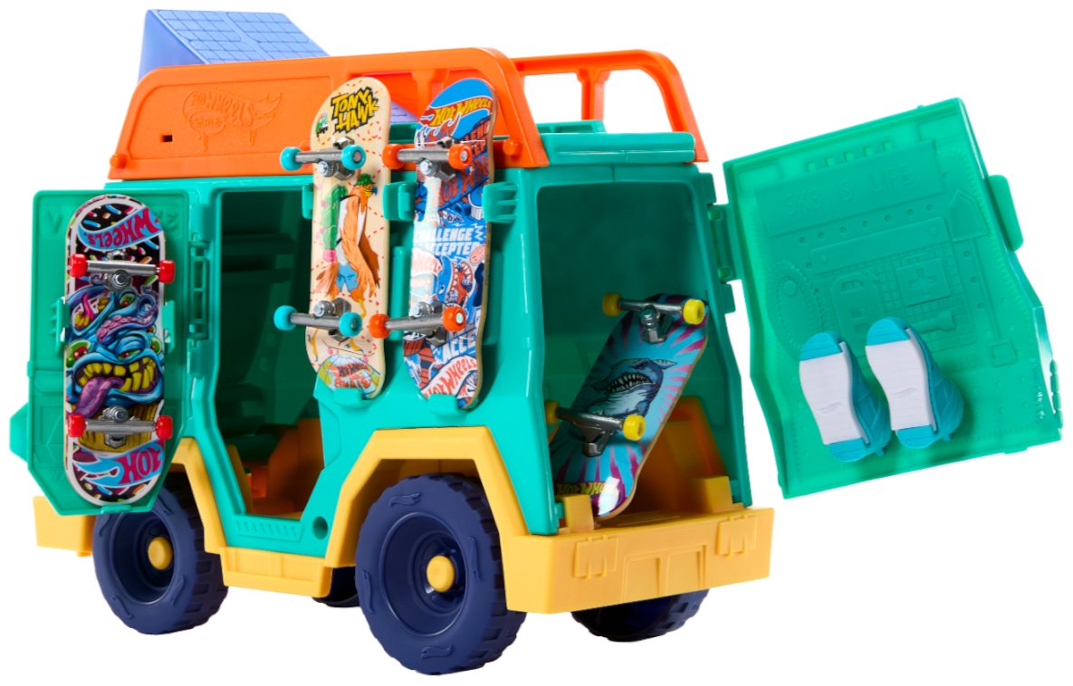 Набор Hot Wheels Skate. Вагончик для Фингербордов - ForteMarket Набор Hot Wheels Skate. Вагончик для Фингербордов купить,NaN