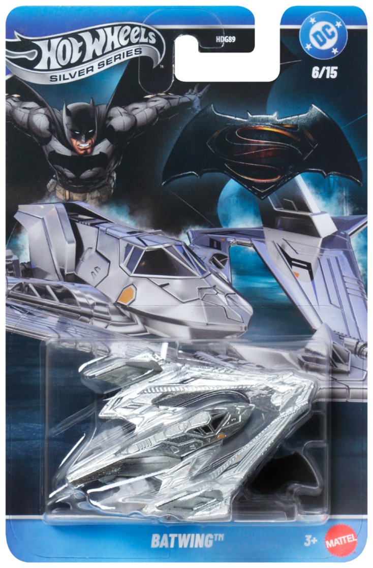 Машина Hot Wheels Batman Themed серебряный купить,NaN