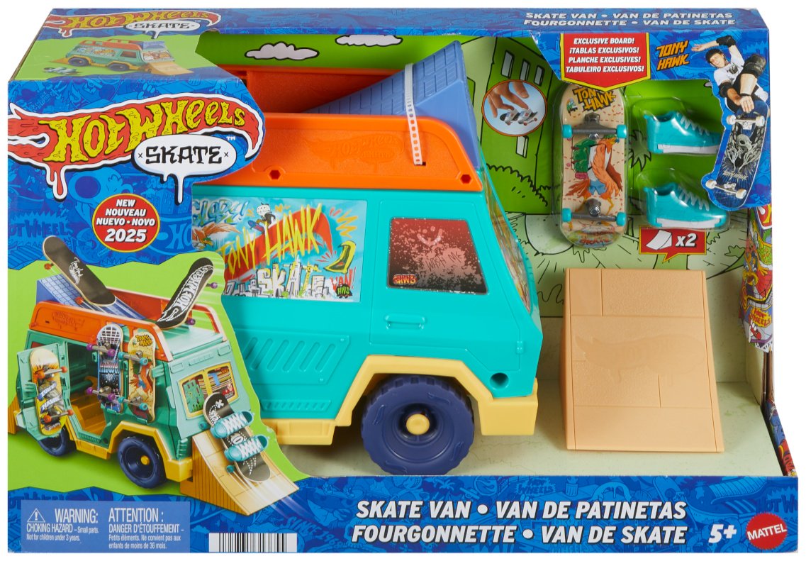 Набор Hot Wheels Skate. Вагончик для Фингербордов - ForteMarket Набор Hot Wheels Skate. Вагончик для Фингербордов купить,NaN