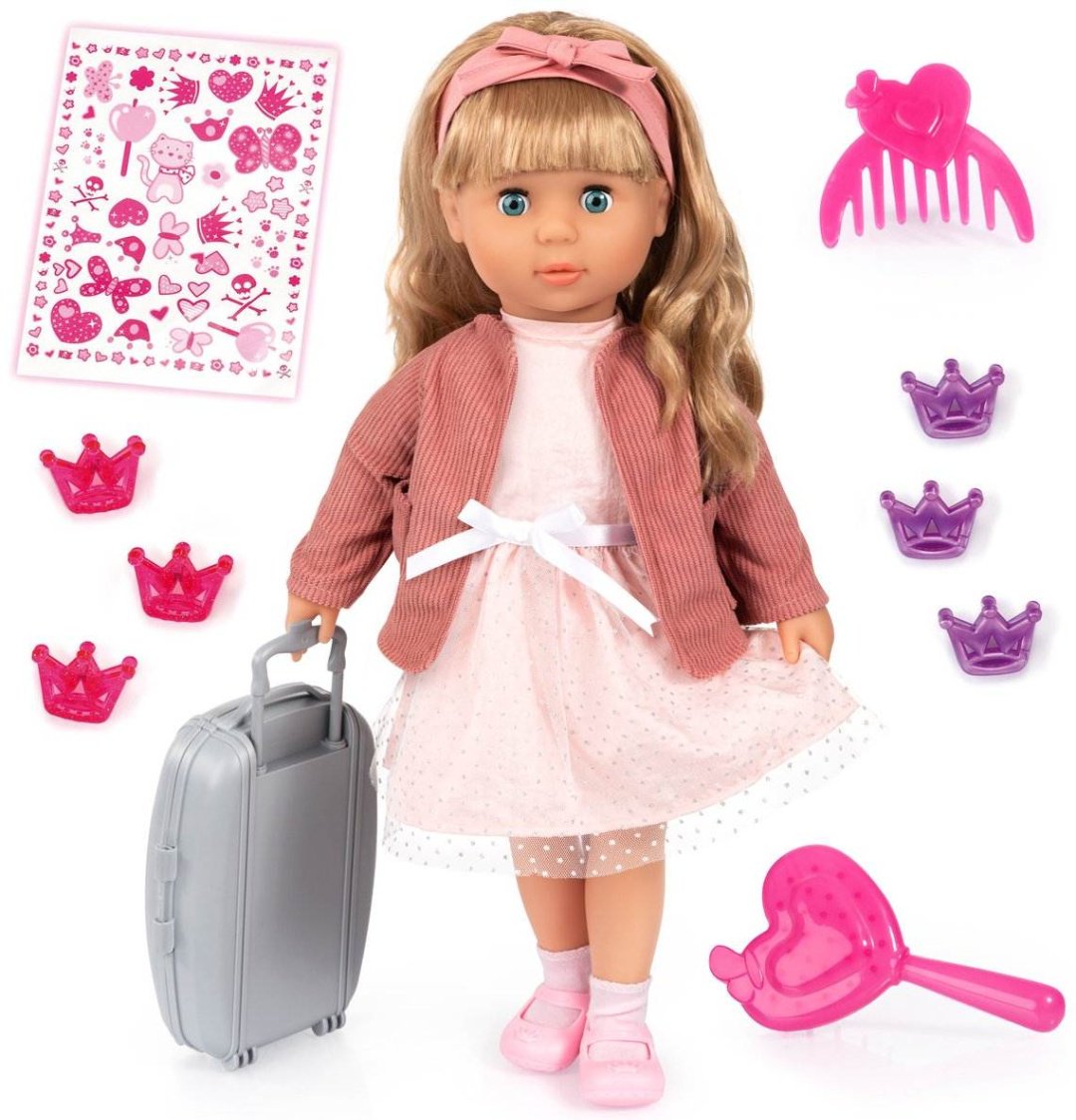 Кукла-модель Bayer Dolls Шарлин/Путешественница 46 см купить,NaN