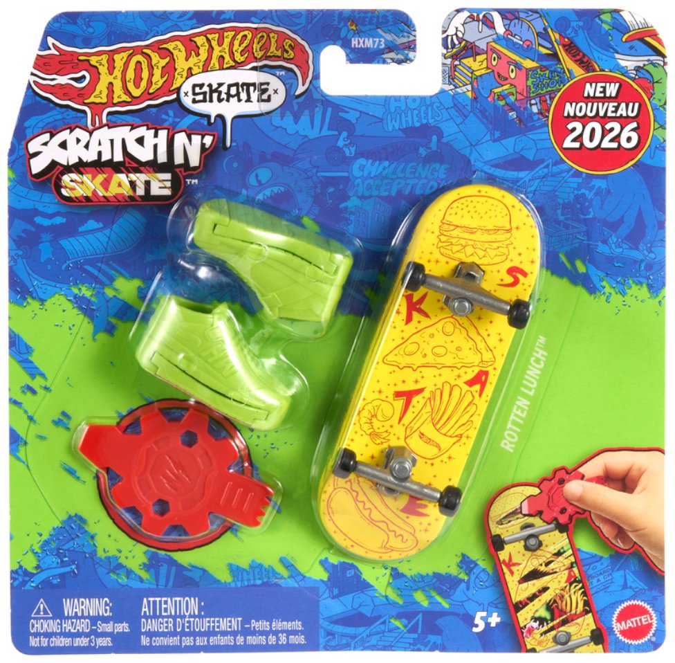 Фингерборд Hot Wheels HXM73/3 мультиколор купить,NaN