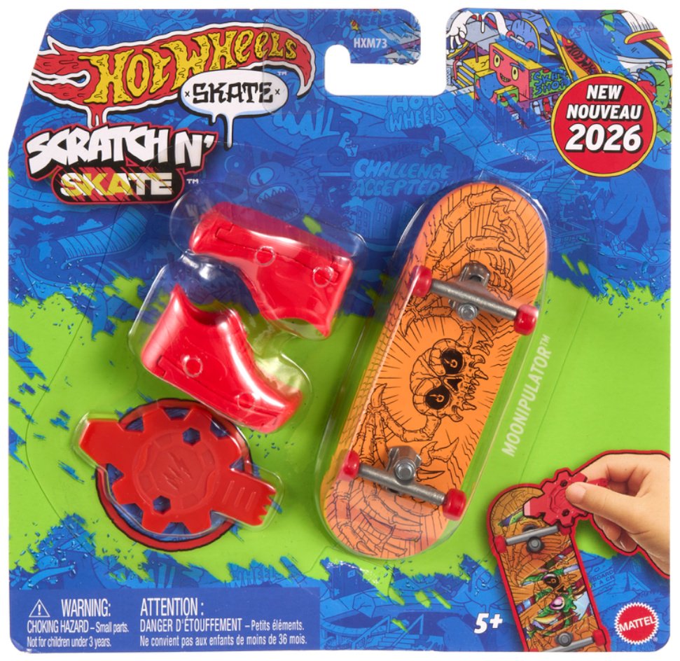 Фингерборд Hot Wheels HXM73/6 мультиколор купить,NaN