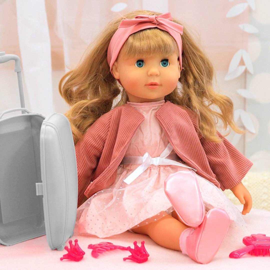 Кукла-модель Bayer Dolls Шарлин/Путешественница 46 см купить,NaN