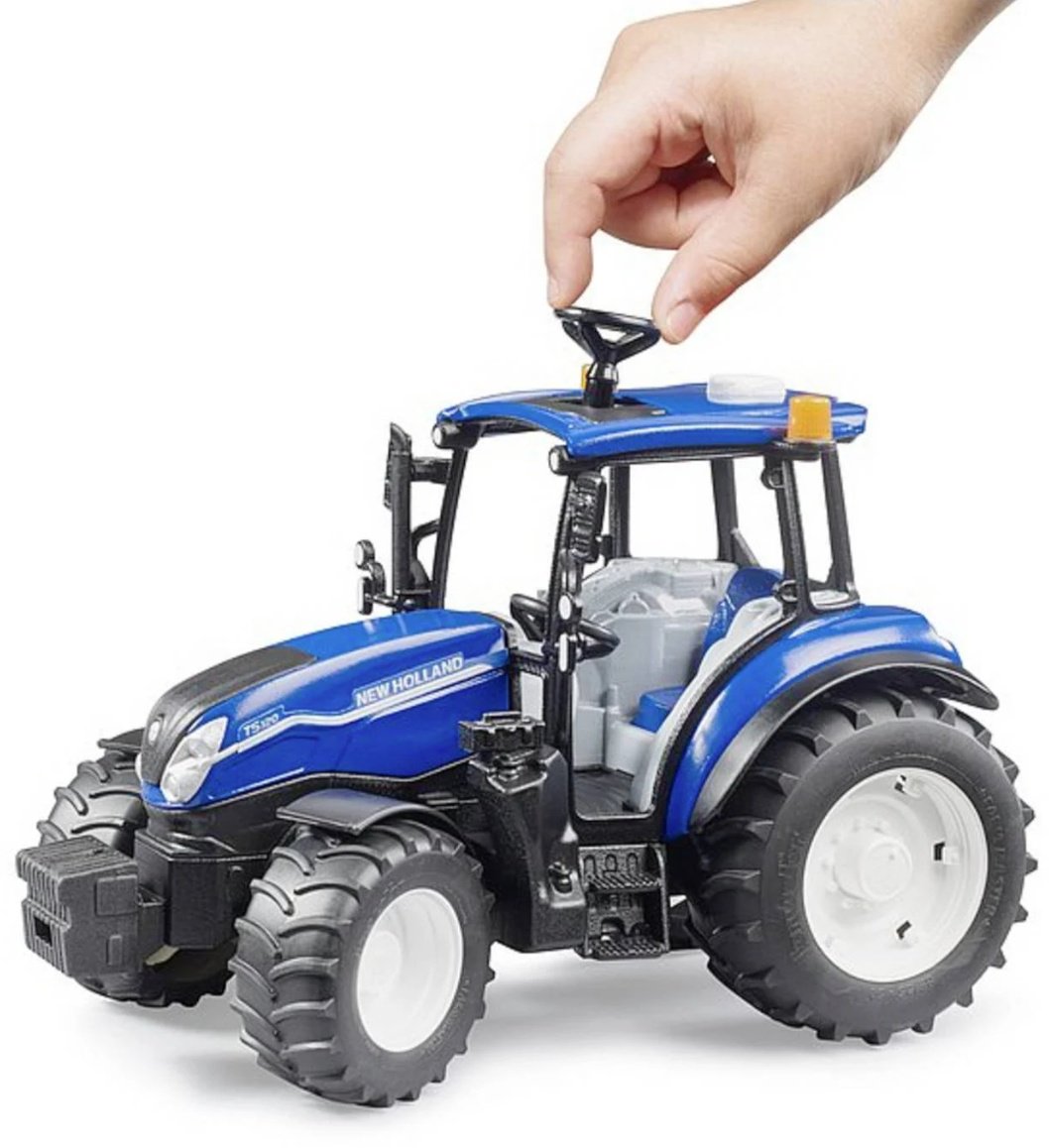 Трактор Bruder New Holland T5.122 синий купить,NaN