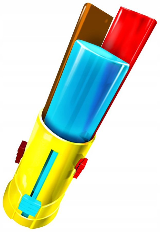 Конфеты леденцы Bazooka Triple Power Push Pop 34 г купить,NaN