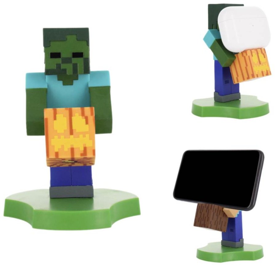 Подставка для приставки Cable Guys Minecraft. Zombie зеленый купить,NaN