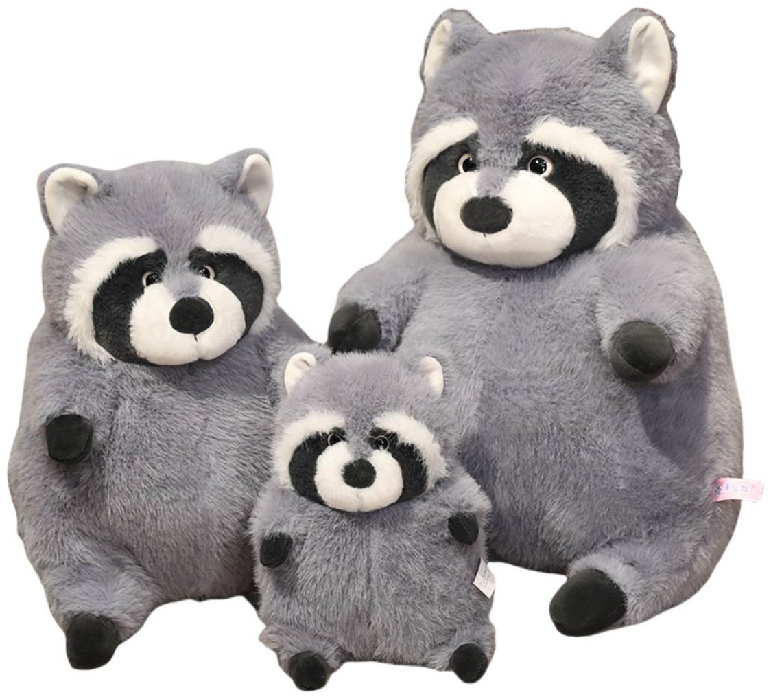 Мягкая игрушка BULU-XIONG Енот, 35 см купить,NaN