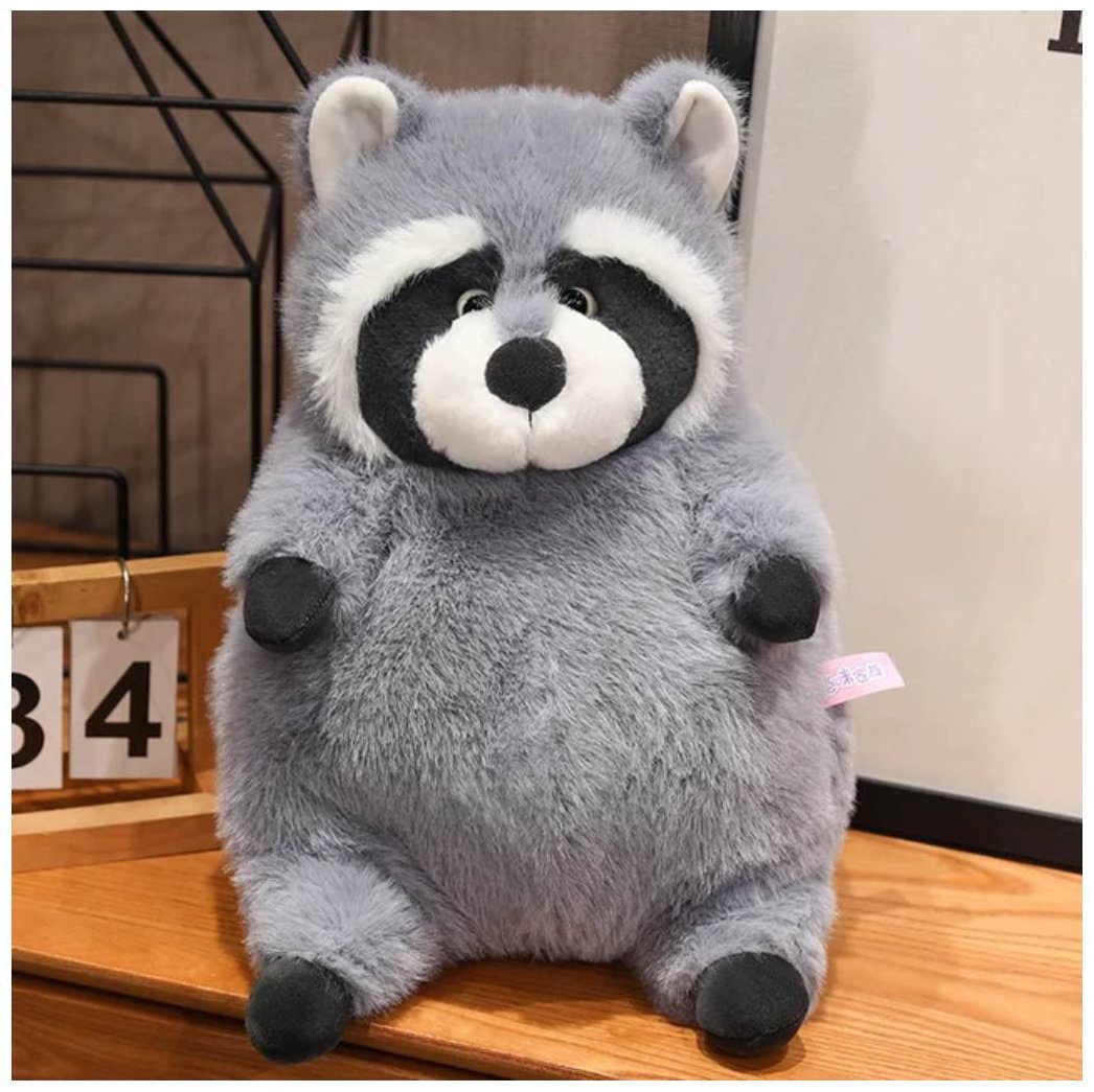 Мягкая игрушка BULU-XIONG Енот, 35 см купить,NaN