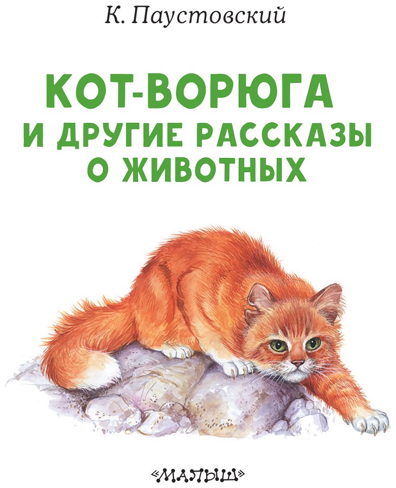 Книга Паустовский К. Г.: Паустовский К. Г.: Кот-ворюга и другие рассказы о животных купить,NaN