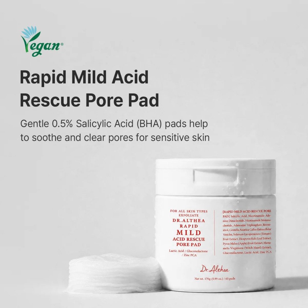 Dr. Althea тонер-пэды Rapid Mild Acid Rescue Pore Pad 170 мл - ForteMarket Dr. Althea тонер-пэды Rapid Mild Acid Rescue Pore Pad 170 мл купить,8700