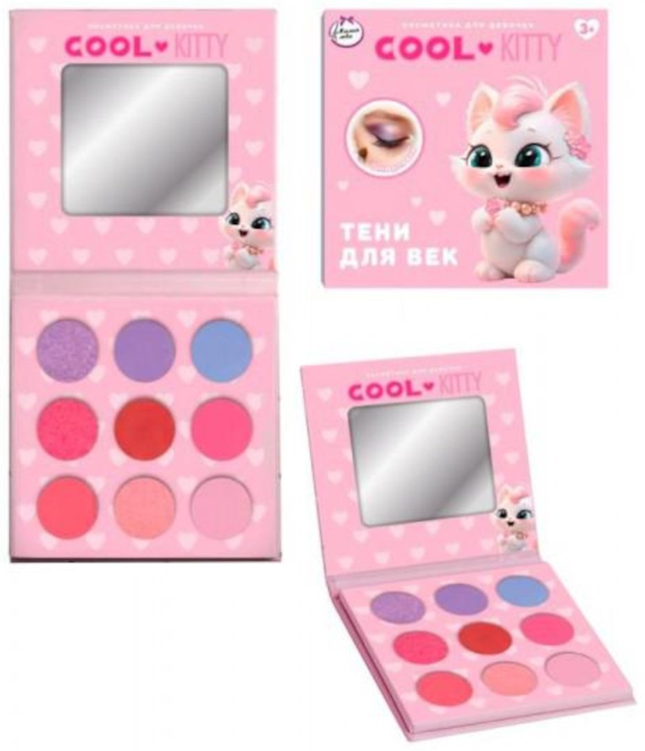 МИЛАЯ ЛЕДИ Cool Kitty. Тени для век 132625-CK-ML тени 3+ купить,NaN