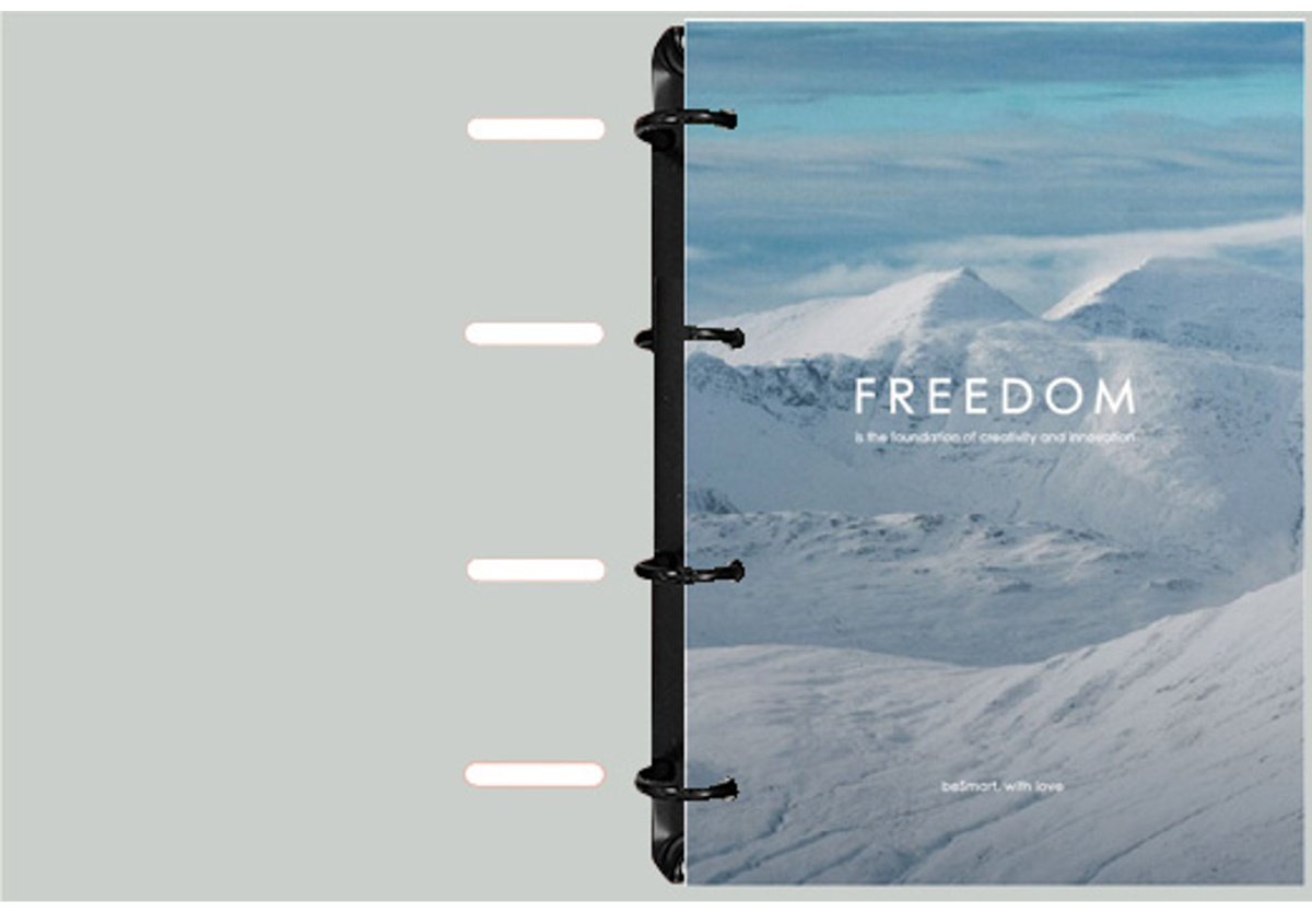 Общая тетрадь Be Smart Freedom, 120 л, А5, клетка, твердая обложка, 1 шт купить,NaN