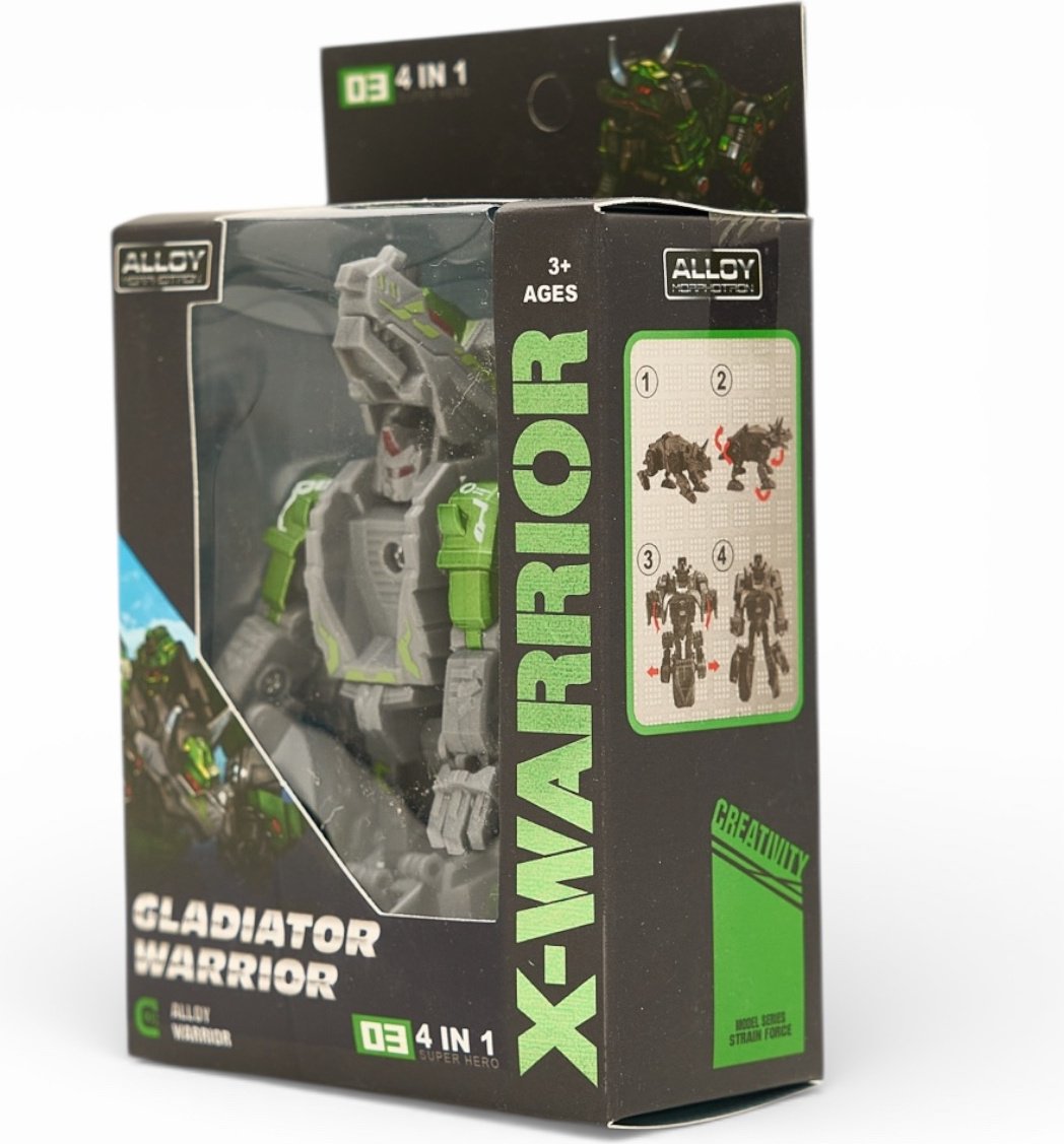 Трансформер Changerobot X Warrior - Gladiator Warrior (B), высота 9 см купить,NaN